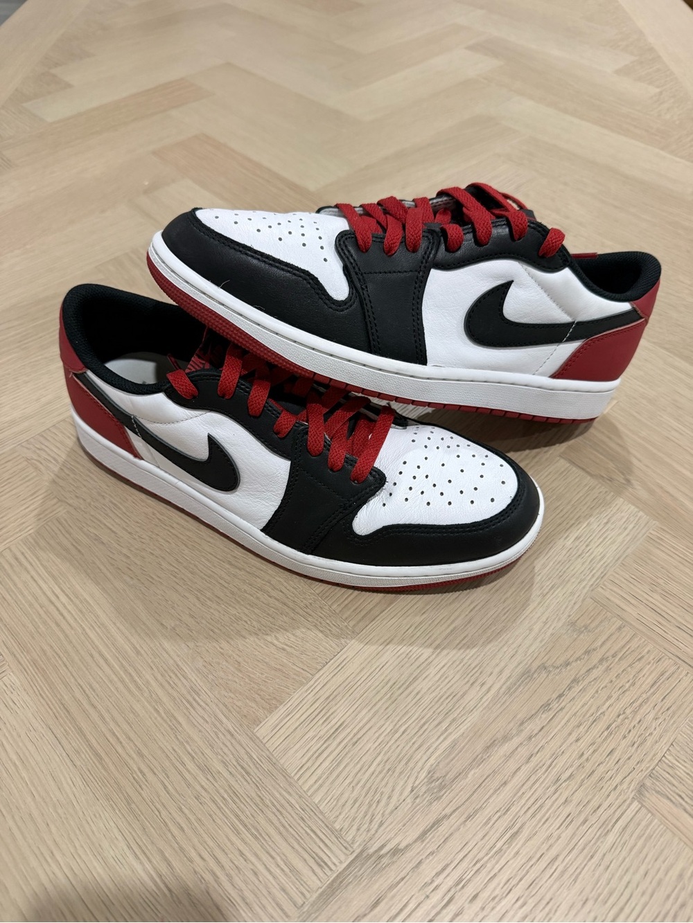 Nike Air Jordan 1 low retro OG black toe